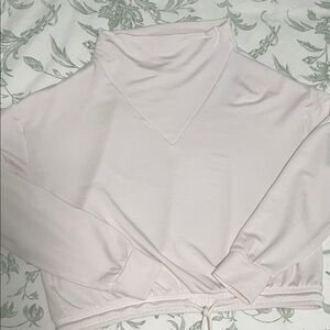 Lou & Grey cream mock neck Sweatshirt